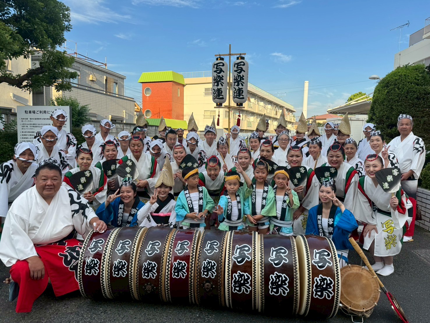 富士見丘七夕踊り流し