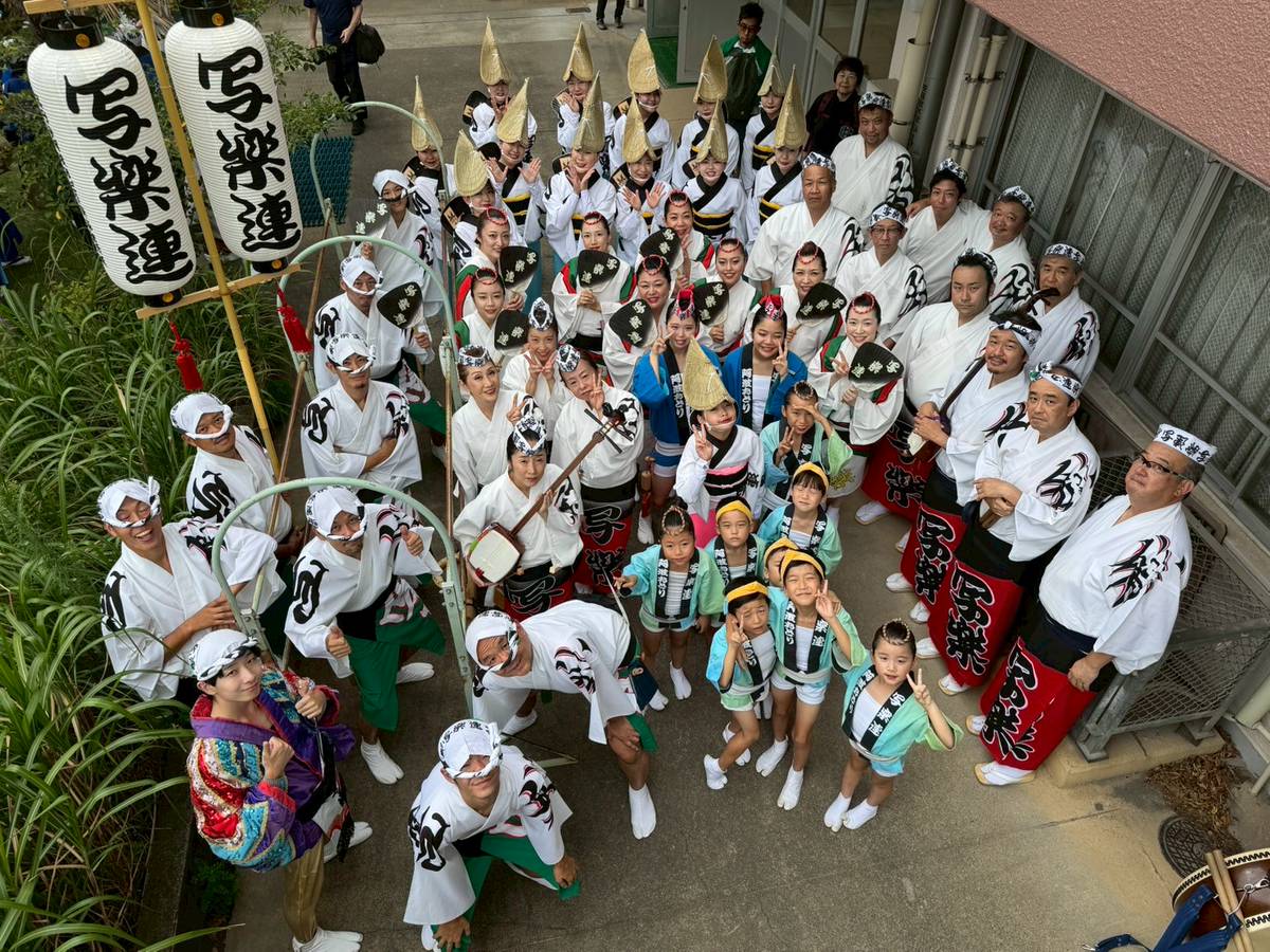 高一中央通り商店会阿波踊り